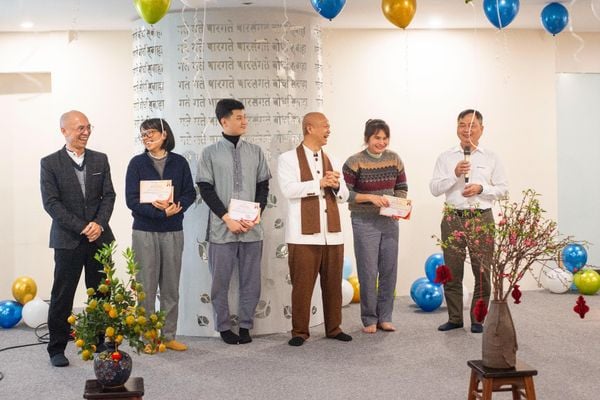 lễ phổ trà văn hóa doanh nghiệp phật tử trầm tuệ thiền phái trúc lâm yên tử việt nam tramtue