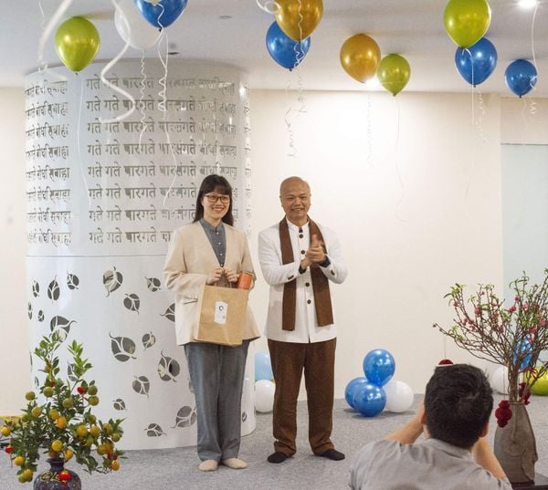 lễ phổ trà văn hóa doanh nghiệp phật tử trầm tuệ thiền phái trúc lâm yên tử việt nam tramtue