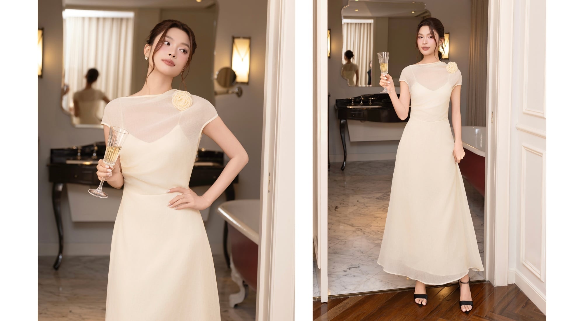 đầm đi tiệc cưới