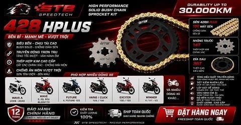 Địa Chỉ Mua Nhông Sên Dĩa Future STB Racing Tại Quận 5