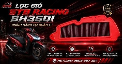 Lọc Gió STB Racing SH350i Chính Hãng Tại Quận 1