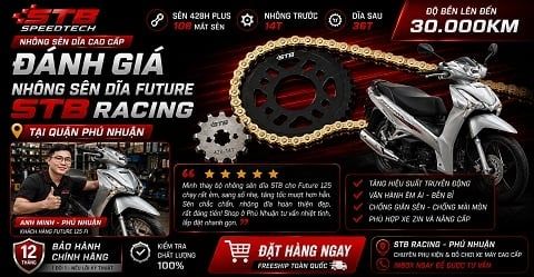 Đánh Giá Nhông Sên Dĩa Future STB Racing Tại Quận Phú Nhuận