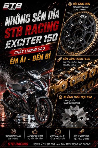 Sên STB 428H cho Exciter