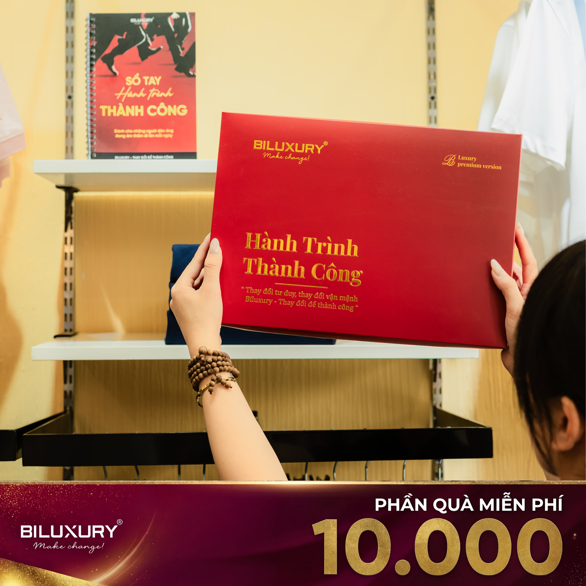 🎁 10.000 PHẦN QUÀ MIỄN PHÍ MỪNG KHAI TRƯƠNG BILUXURY KIM VĂN KIM LŨ!