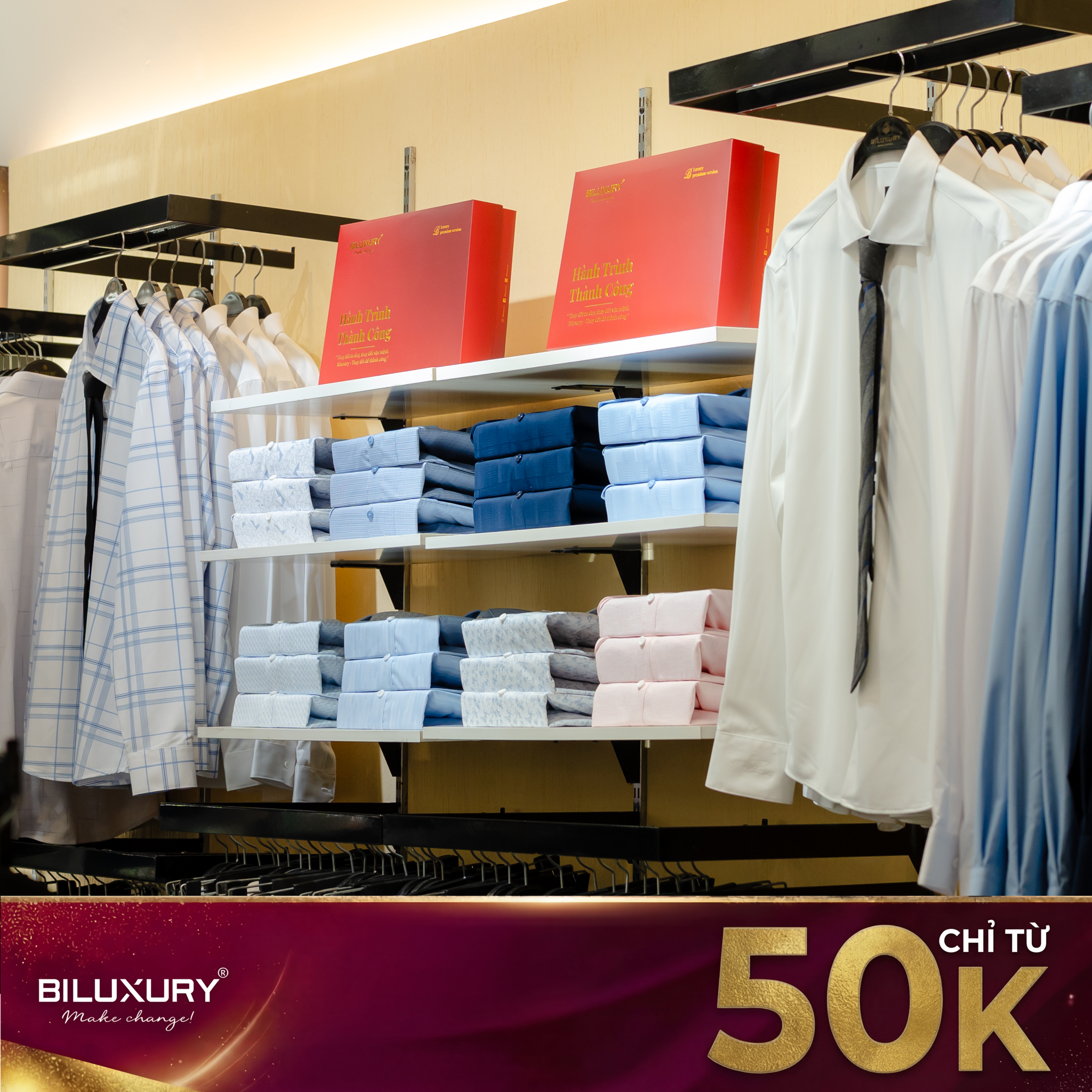 🎁 10.000 PHẦN QUÀ MIỄN PHÍ MỪNG KHAI TRƯƠNG BILUXURY KIM VĂN KIM LŨ!