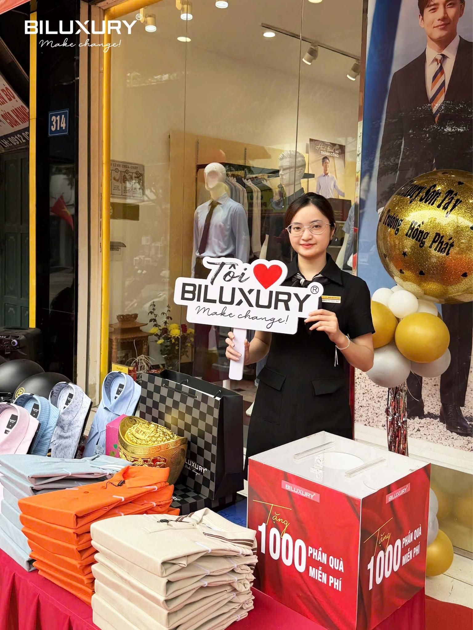 TẶNG 1000 PHẦN QUÀ FREE | BILUXURY SƠN TÂY KHAI TRƯƠNG DIỆN MẠO MỚI
