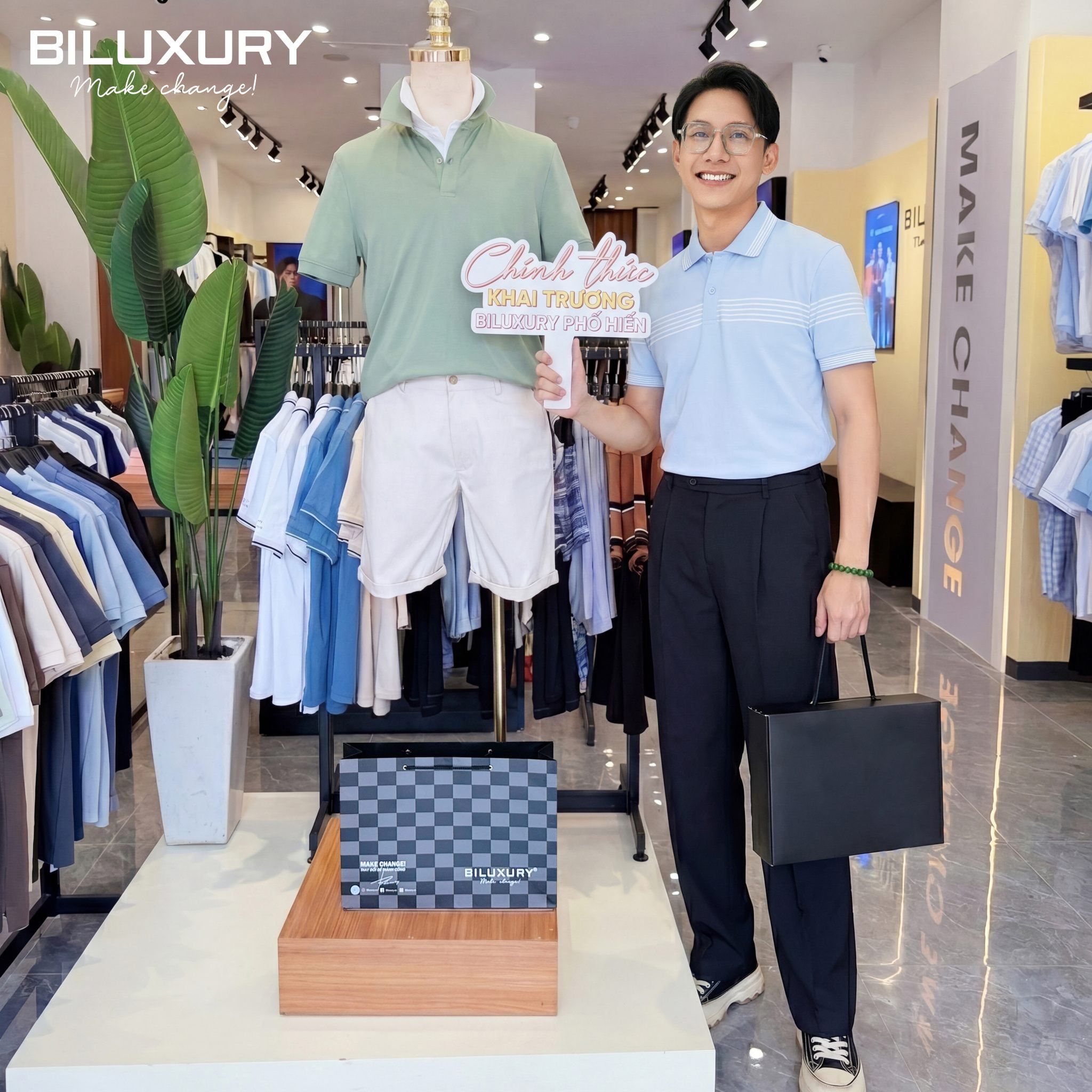 TƯNG BỪNG KHAI TRƯƠNG SHOWROOM BILUXURY PHỐ HIẾN - HƯNG YÊN