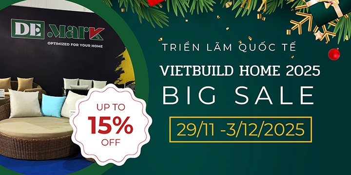Demark tham gia Vietbuild Home 2025 – Ưu đãi đến 15%