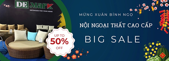 Giảm Đến 50% – Săn Nội Thất Xịn Đón Tết Ngay