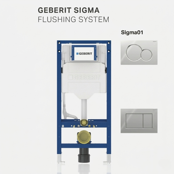 Geberit- Thương hiệu nhập khẩu Châu Âu