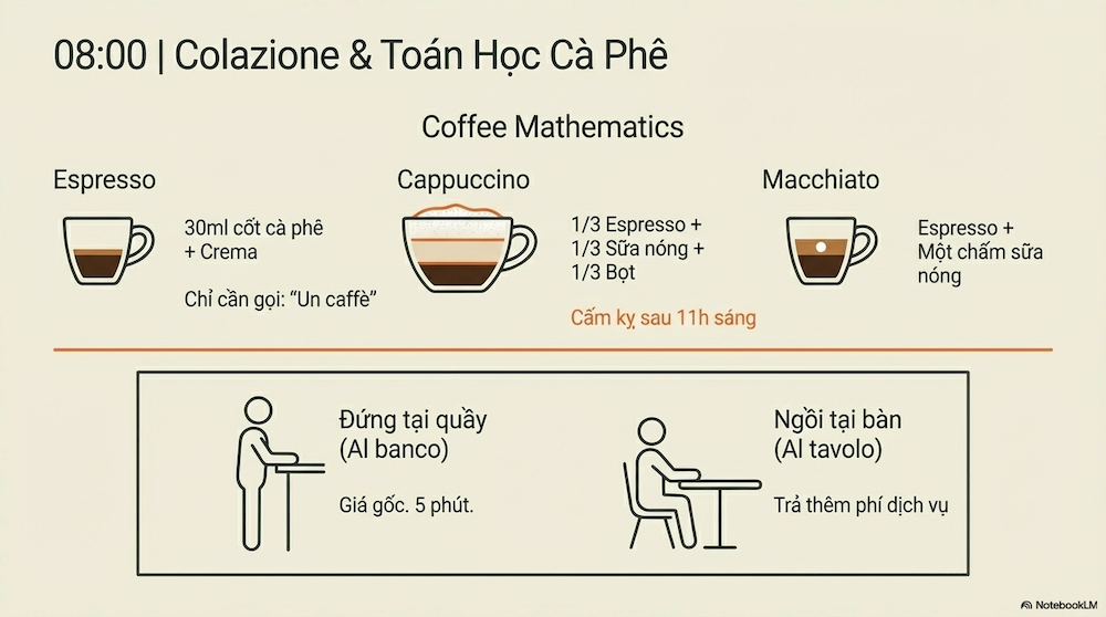 Một Ngày Ăn Như Người Ý Thật Sự