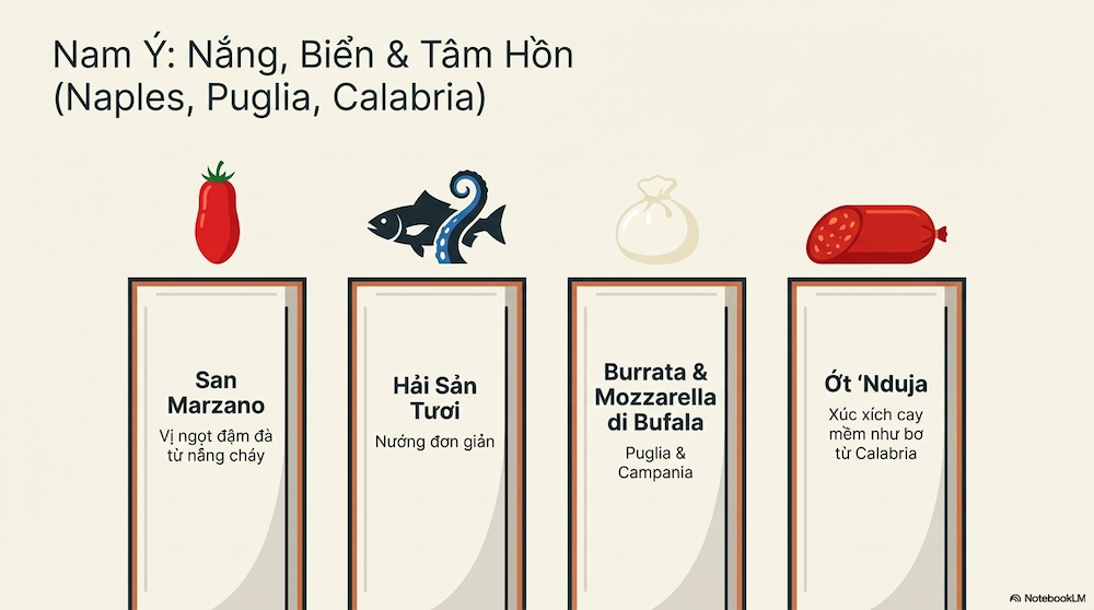 Nam Ý (Naples, Puglia, Calabria) — Cà Chua, Nắng Và Tâm Hồn