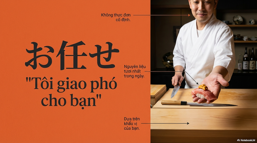 Ẩm Thực Omakase Là Gì? Mọi Điều Cần Biết Trước Khi Thử Lần Đầu