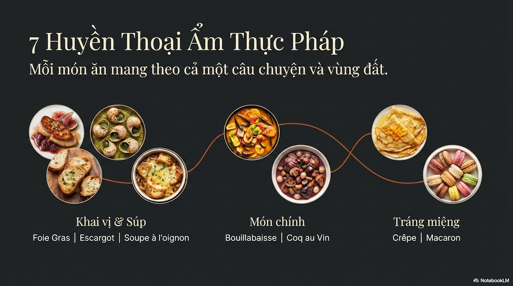 7 Món Ăn Pháp Nổi Tiếng Không Thể Bỏ Qua