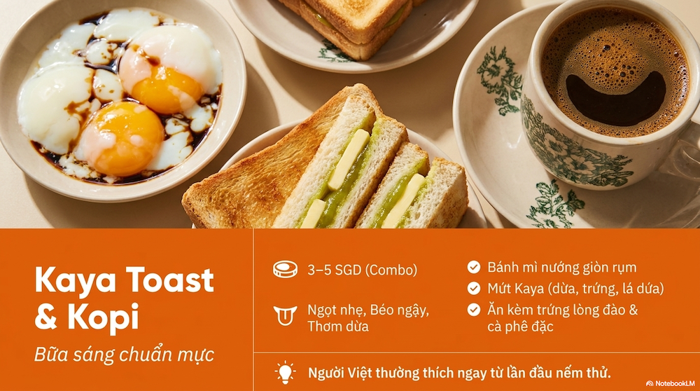 Ẩm thực Singapore cho người Việt: Ăn gì, ở đâu, hết bao nhiêu?