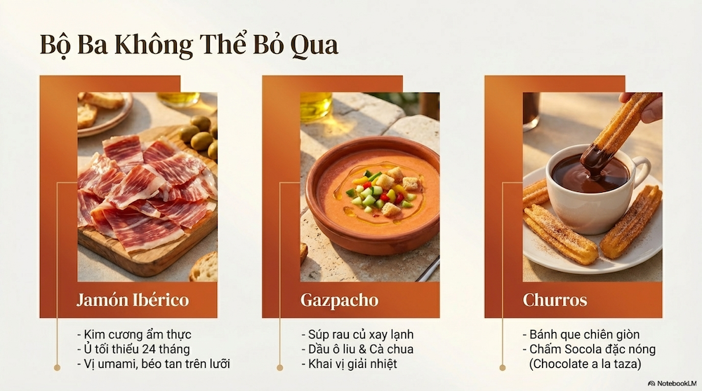 Ẩm Thực Tây Ban Nha Có Gì Đặc Biệt Mà Cả Thế Giới Mê?