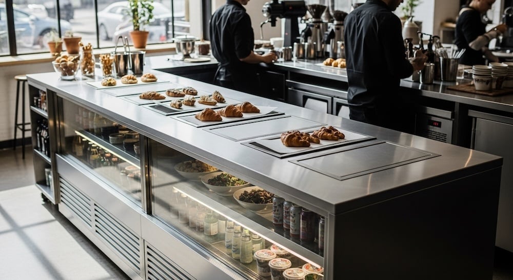 Bàn Mát Quán Cafe: Giải Pháp Tối Ưu Không Gian & Tăng Tốc Độ Pha Chế