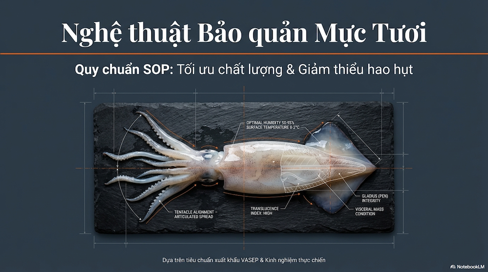 Cách Bảo Quản Mực Tươi Giữ Ngon Lâu: 3 Phương Pháp An Toàn