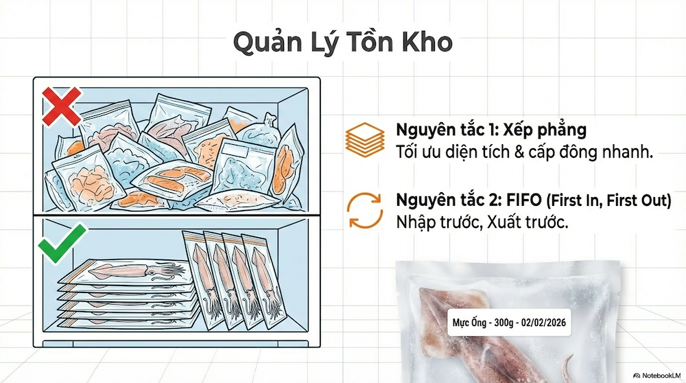 Cách Bảo Quản Mực Tươi Giữ Ngon Lâu: 3 Phương Pháp An Toàn