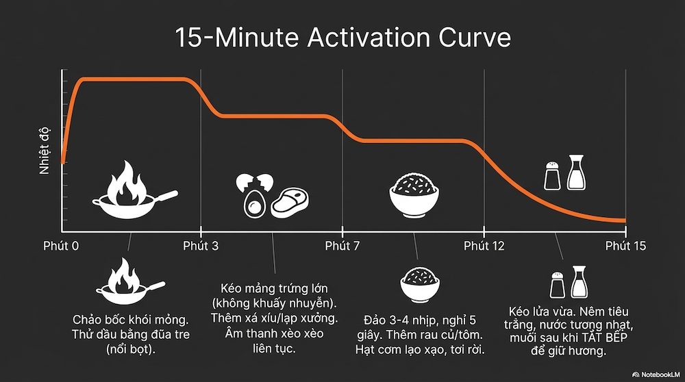 Quy Trình 15 Phút Chuẩn — Timeline Từng Bước
