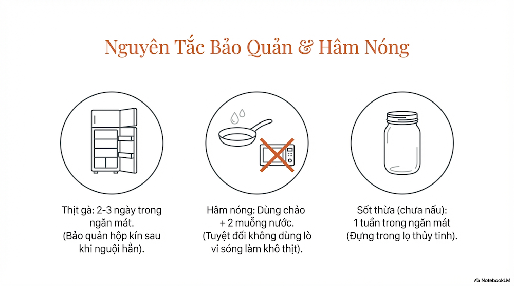 Bảo Quản Và Dùng Lại Gà Teriyaki Thừa