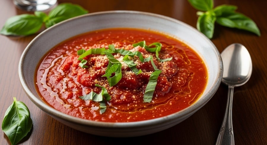 Cách làm sốt cà chua cơ bản tại nhà: Công thức 3 bước (Kèm mẹo khử chua & bảo quản)