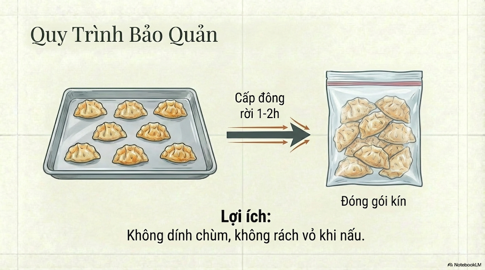Cách Làm Sủi Cảo Thơm Ngon, Vỏ Dai Nhân Mềm Chuẩn Vị Hoa