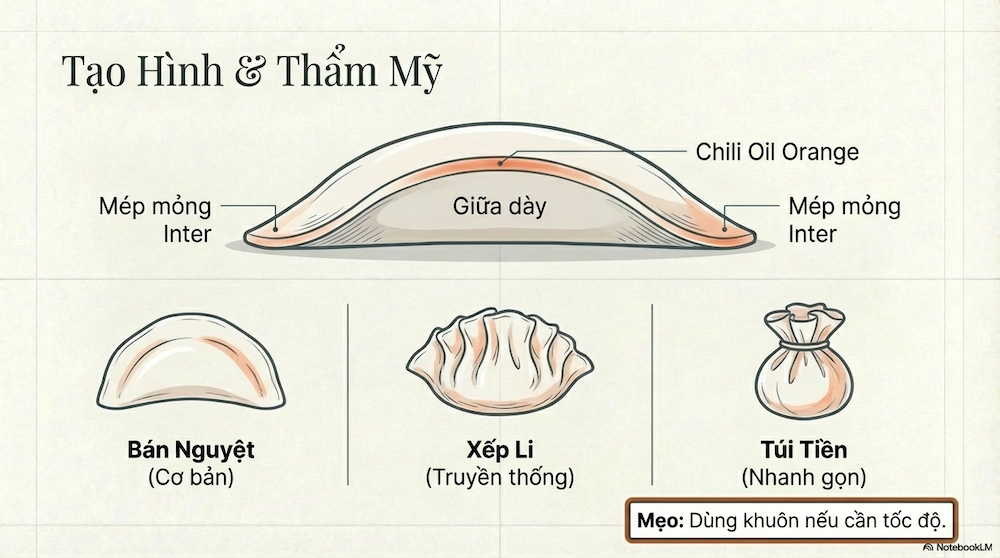 Cách Làm Sủi Cảo Thơm Ngon, Vỏ Dai Nhân Mềm Chuẩn Vị Hoa