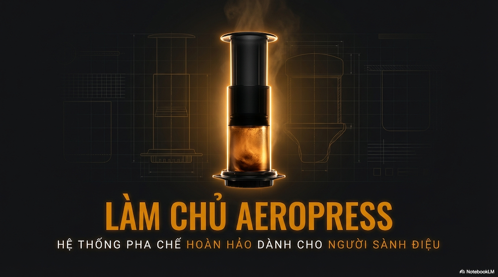 Cách Pha Cafe AeroPress: Hướng Dẫn Chi Tiết Từ A-Z Cho Người Mới