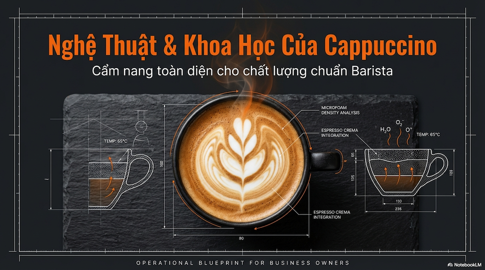 Cách Pha Cafe Capuchino: Kèm 15 mẹo chuyên nghiệp