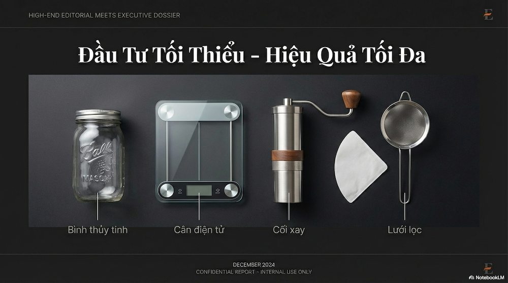Dụng Cụ Pha Cold Brew Tại Nhà