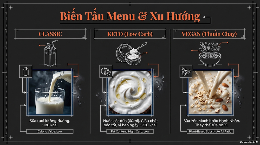 3 Biến Tấu Phổ Biến Nhất