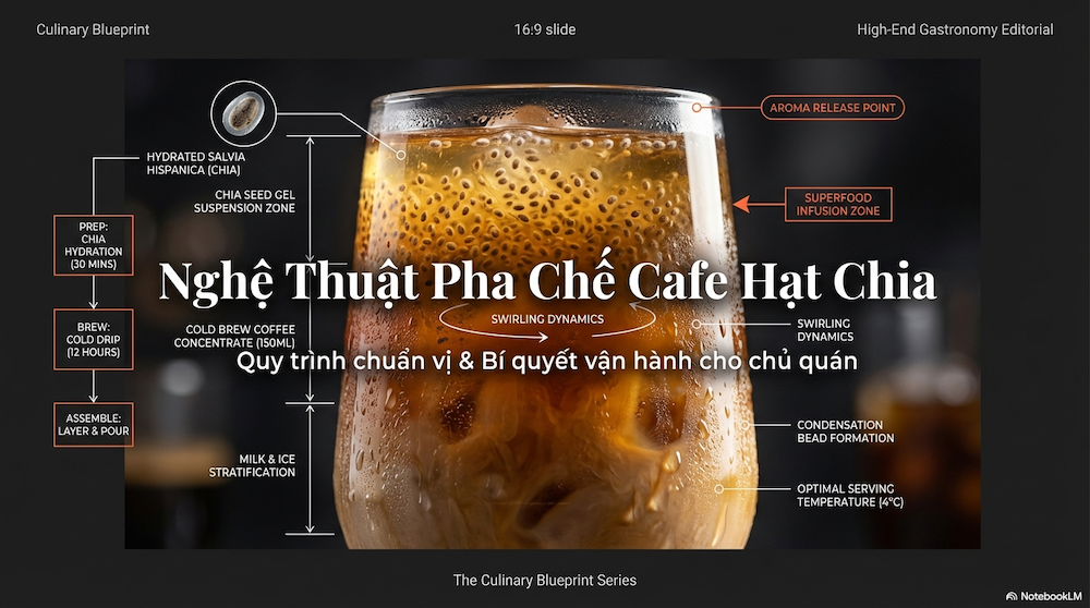 Cách Pha Cafe Hạt Chia Ngon Như Quán: Quy Trình Và Biến Tấu