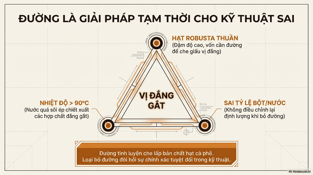 Tại Sao Cà Phê Không Đường Lại Đắng – Và Đâu Là Nguyên Nhân&nbsp;Gây Ra Điều Đó?