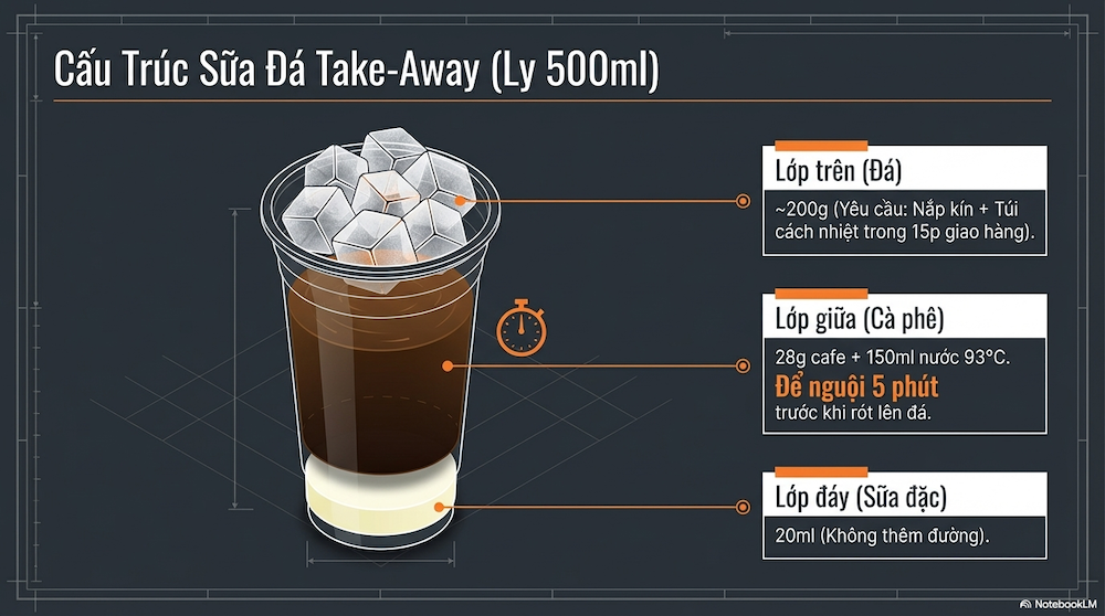 Công Thức Cà Phê Sữa Đá Take-Away Chuẩn Vị Việt