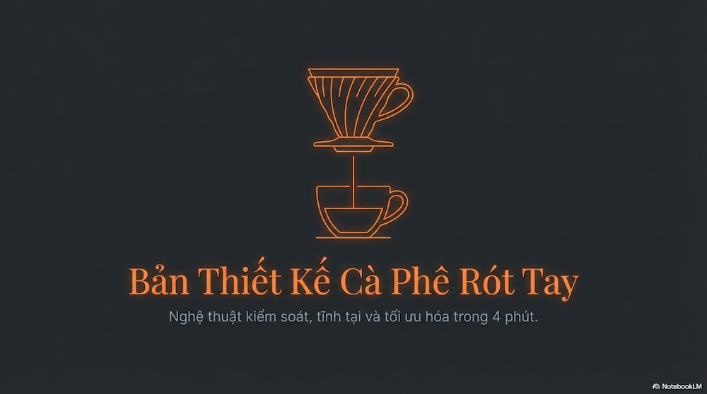 Cách Pha Cà Phê Rót Tay (Pour Over) Tại Nhà: Hướng Dẫn Từng Bước Cho Người Mới