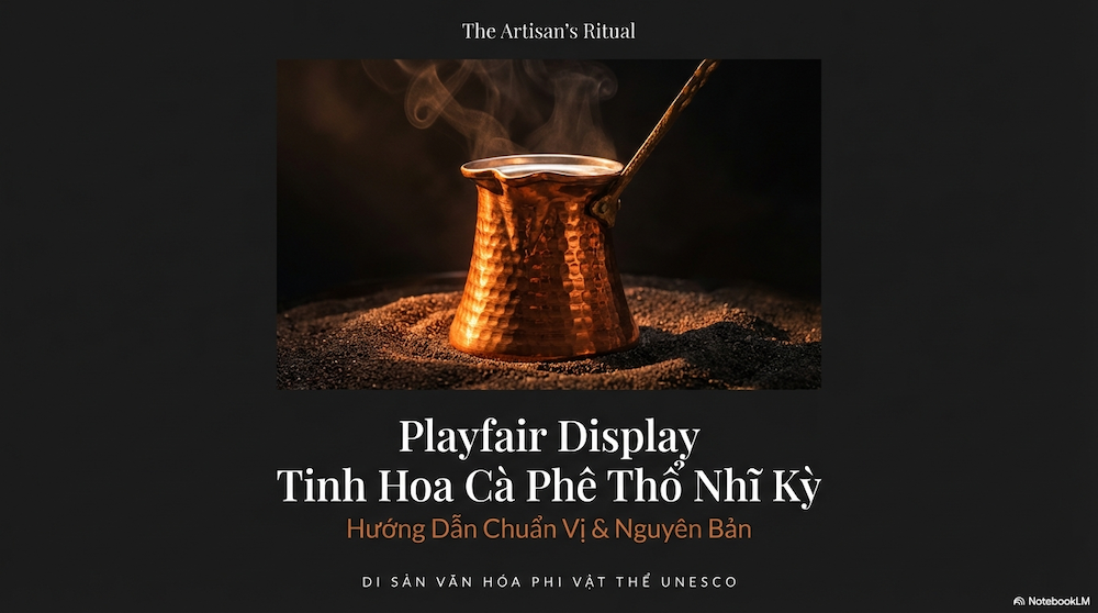 Cách Pha Cafe Thổ Nhĩ Kỳ Chuẩn Vị Tại Nhà (Kèm Công Thức Chi Tiết)