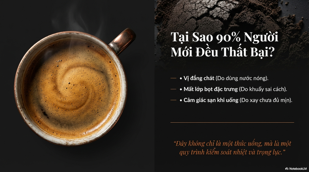 5 Sai Lầm Tốn Công Khi Pha Cafe Thổ Nhĩ Kỳ (90% Người Mới Mắc Phải)