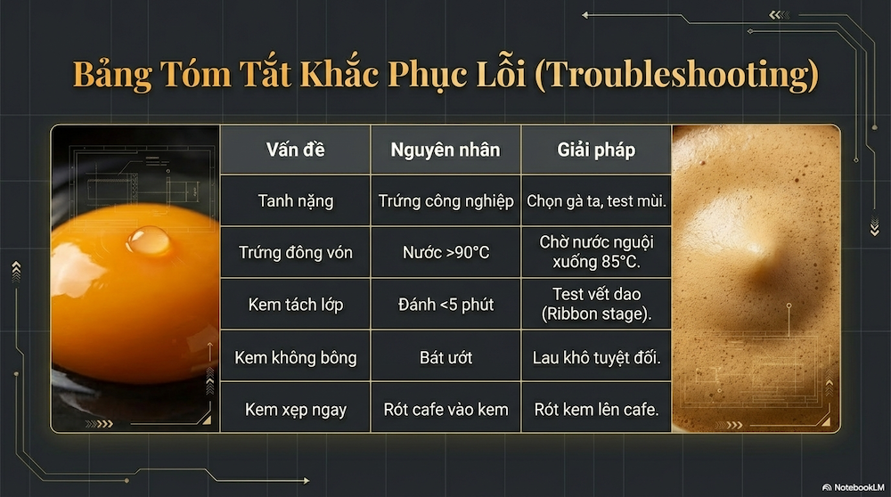 7 Sai Lầm Chết Người Khiến Cafe Trứng Tanh & Tách Lớp