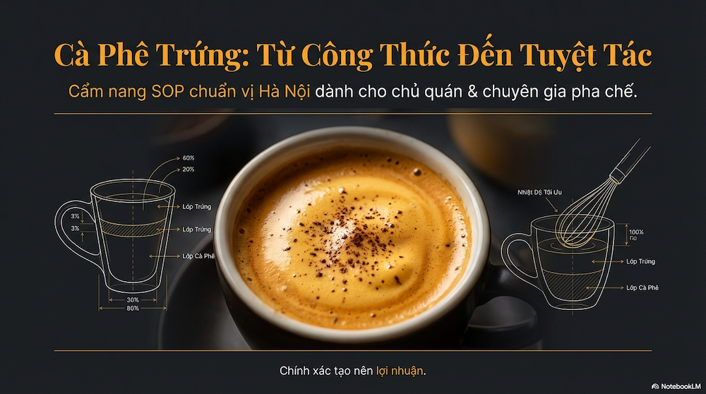 Cách Pha Cafe Trứng Béo: 4 Bước Chuẩn Vị + 7 Sai Lầm Phải Tránh