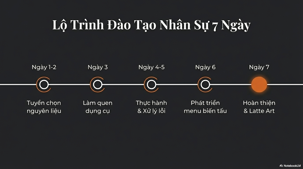 Cách Pha Matcha Latte: Lộ Trình 7 Ngày Từ Người Mới Đến Barista Chuyên Nghiệp