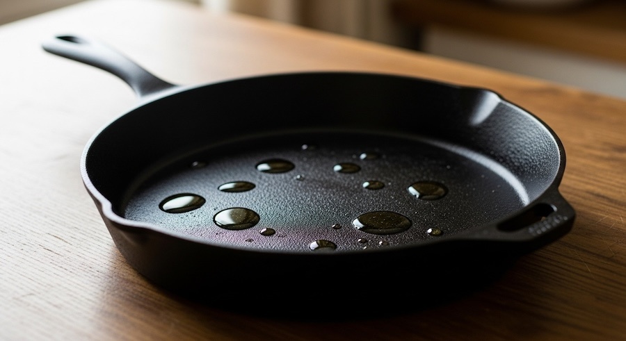 Hướng dẫn Cách Tôi Dầu Chảo Gang (Cho Người Mới Bắt Đầu)