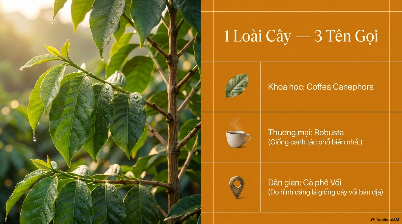 Cà phê Robusta là gì? Mọi điều bạn cần biết trước khi chọn mua