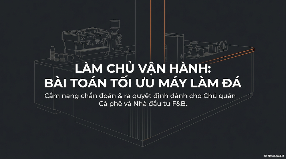 Có nên mua máy làm đá cho quán cà phê không?
