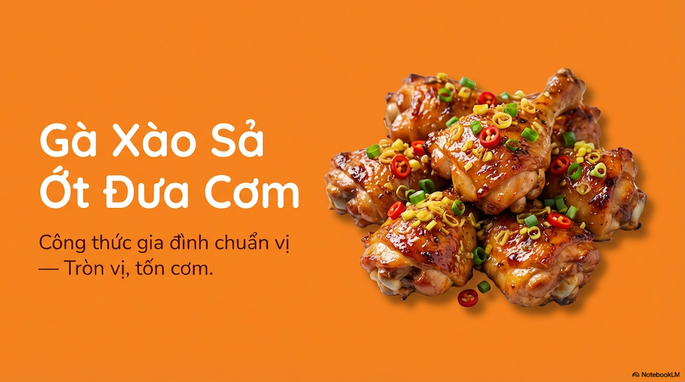 Gà Xào Sả Ớt: Công Thức Cho Gia Đình - Đủ Mọi Khẩu Vị