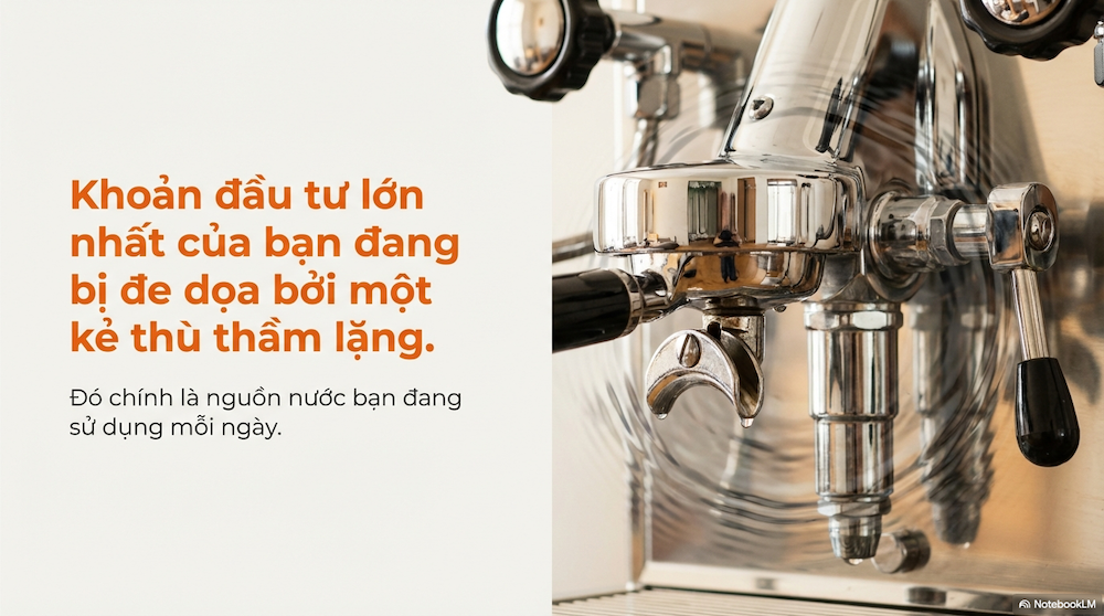 Hệ thống lọc nước nhà hàng: Giải pháp bảo vệ máy và hương vị đồ uống