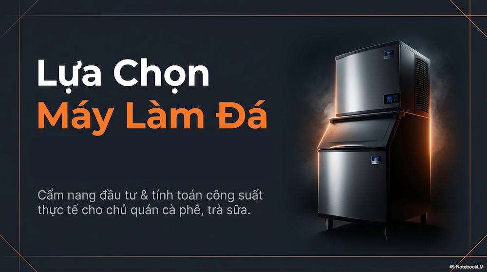Top 3 Máy Làm Đá Manitowoc Cho Quán Nhỏ Đáng Mua Nhất