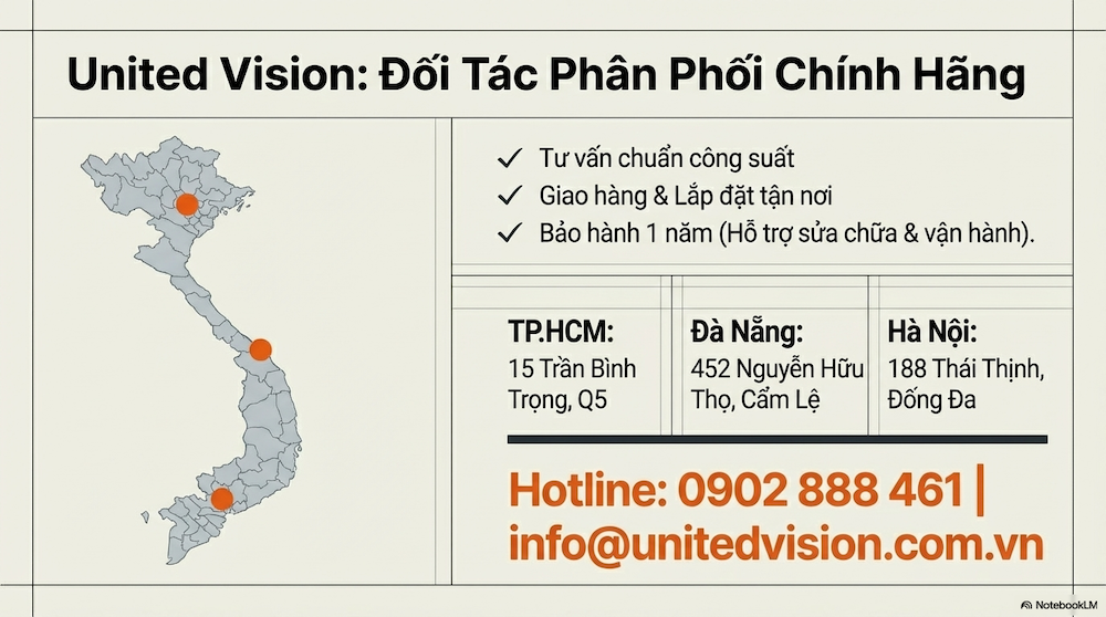 Mua máy làm đá Manitowoc ở đâu uy tín tại Việt Nam?