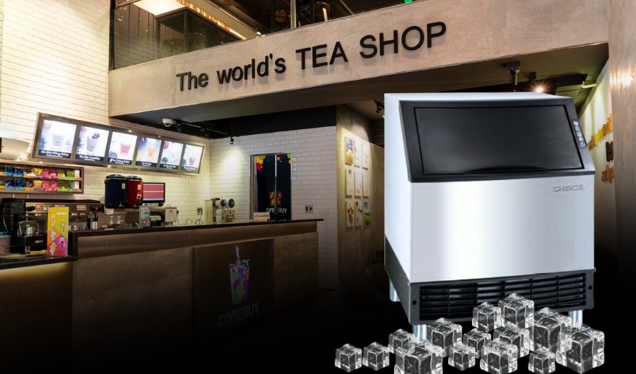 Máy làm đá cho quán trà sữa