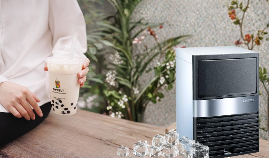 Máy làm đá cho quán trà sữa